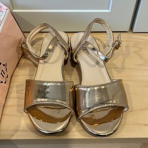 Nanette Lepore girls Size 4 shoes - heeled sandal